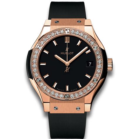 hublot uhr gold classic fusion diamond|Hublot Classic Fusion Original .